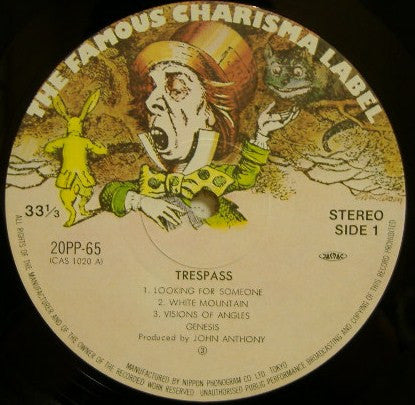 Genesis - Trespass (LP, Album, RE)