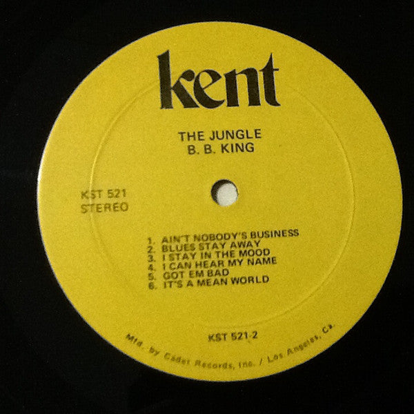 B.B. King - The Jungle (LP, Album, RE)