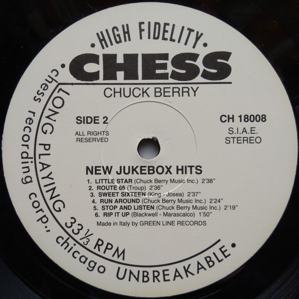 Chuck Berry - New Juke Box Hits (LP, Album, RE)