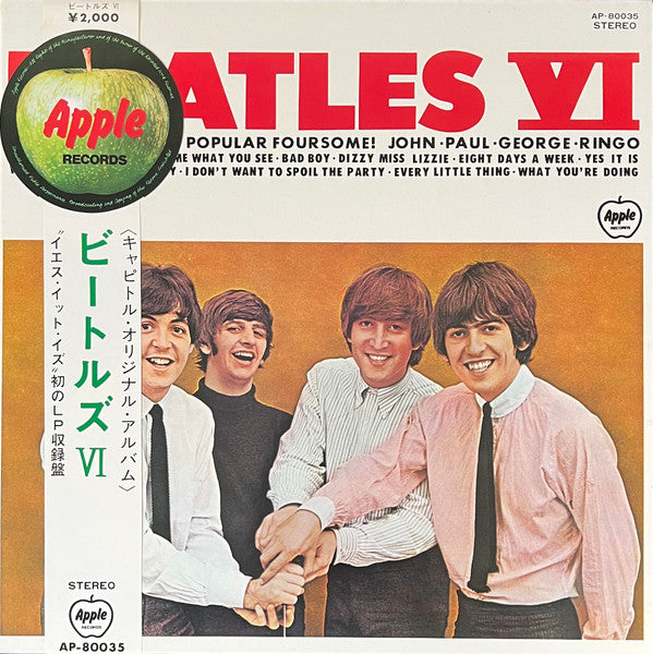 The Beatles - Beatles VI (LP, Album, Gat)