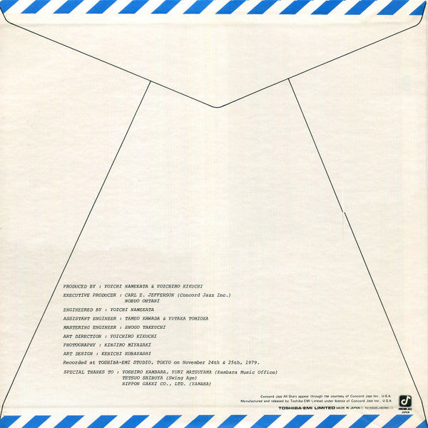 Eiji Kitamura With Concord Jazz Allstars* - Dear Friends (LP, Album)