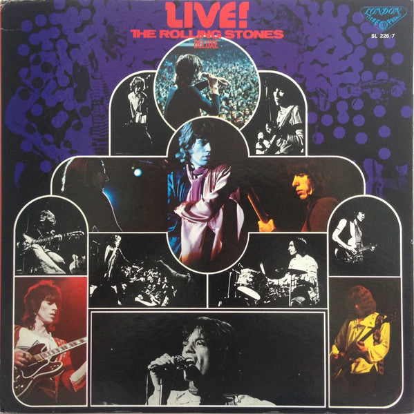 The Rolling Stones - Live! The Rolling Stones Deluxe (2xLP, Comp)