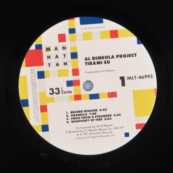 Al Di Meola Project - Tirami Su (LP, Album, SRC)