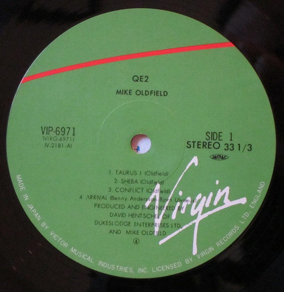 Mike Oldfield - QE2 (LP, Album)