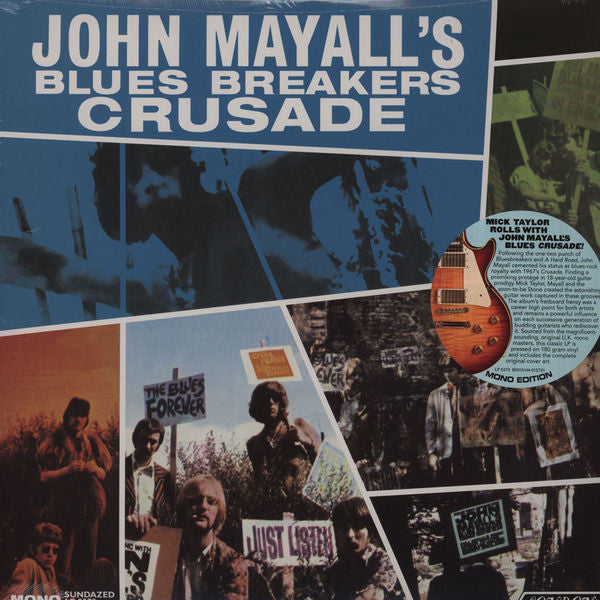 John Mayall's Bluesbreakers* - Crusade (LP, Album, Mono, RE, 180)