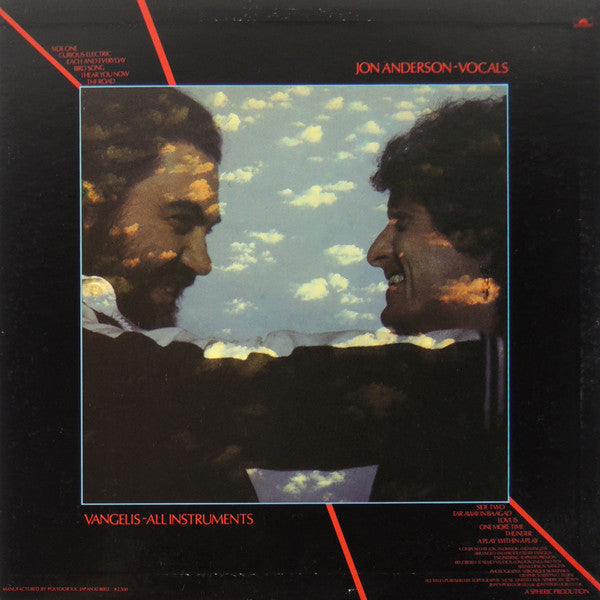 Jon And Vangelis* - Short Stories (LP, Album)