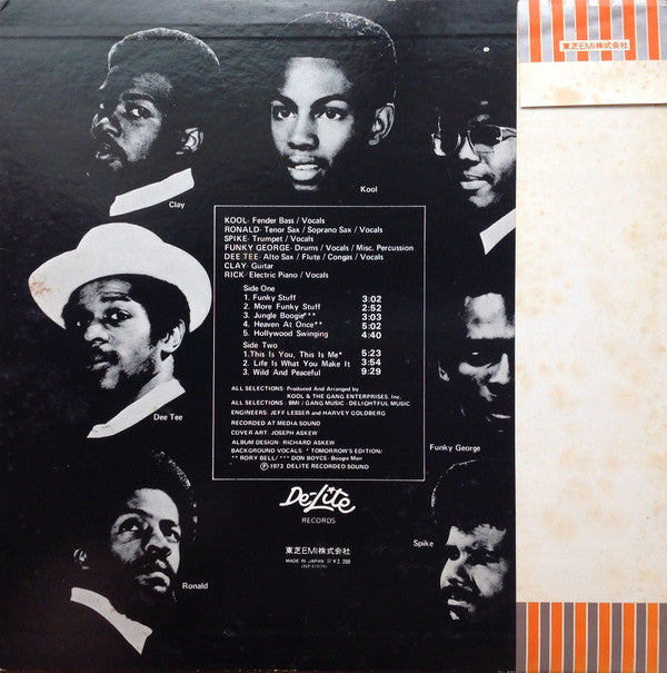 Kool & The Gang - Wild And Peaceful = ワイルド・アンド・ピースフル(LP, Album)