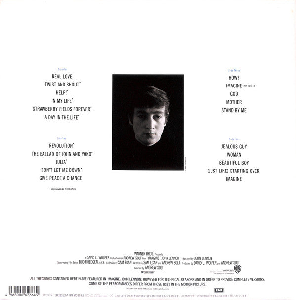 John Lennon - Imagine (Music From The Motion Picture) (2xLP, Comp)