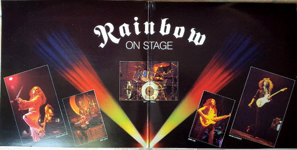 Rainbow - On Stage (2xLP, Album, Pit)