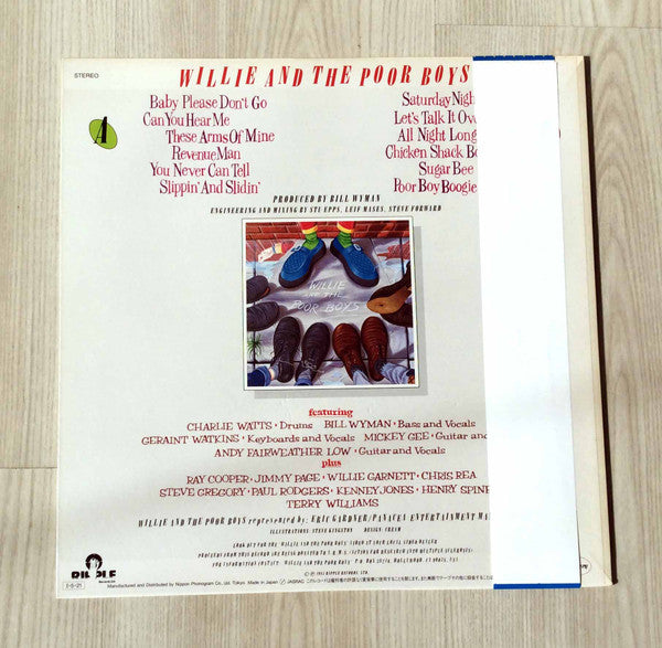 Willie And The Poor Boys - Willie And The Poor Boys (LP, Album)