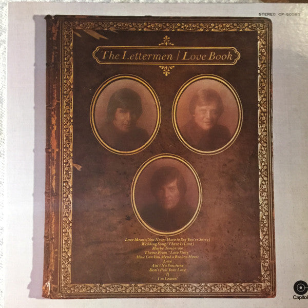 The Lettermen - Love Book (LP, Album, Gat)