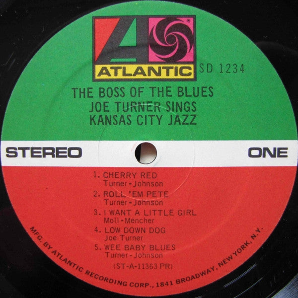 Big Joe Turner - The Boss Of The Blues Sings Kansas City Jazz(LP, A...