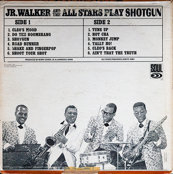 Jr. Walker And The All Stars* - Shotgun (LP, Album, Mono, RE)