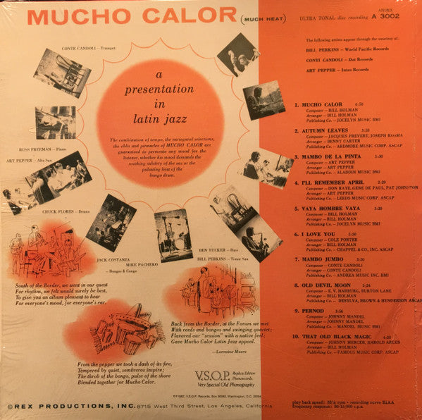 Conte Candoli - Mucho Calor (Much Heat)(LP, Album, RE)