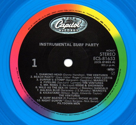 Various - Instrumental Surf Party (LP, Comp, Blu)