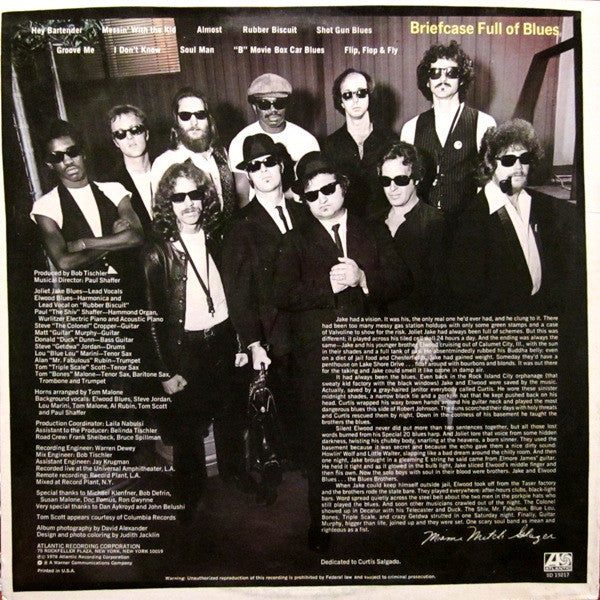 The Blues Brothers - Briefcase Full Of Blues (LP, Album, SP)