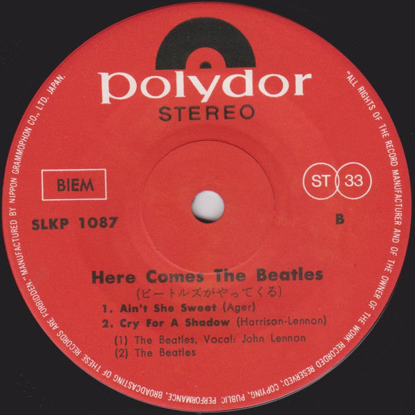 The Beatles - Here Comes The Beatles (7"")