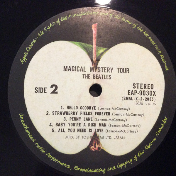 The Beatles - Magical Mystery Tour (LP, Comp, RE)