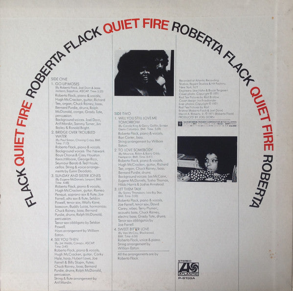 Roberta Flack - Quiet Fire (LP, Album)