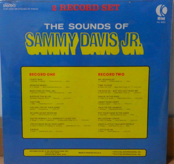 Sammy Davis Jr. - 2 Record Set The Sounds Of Sammy Davis Jr.(2xLP, ...