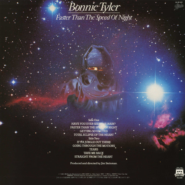 Bonnie Tyler - Faster Than The Speed Of Night (LP, Album)