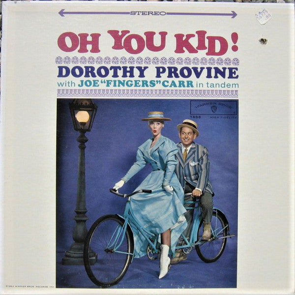 Dorothy Provine With Joe ""Fingers"" Carr - Oh You Kid! (LP, Album)