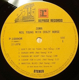 Neil Young & Crazy Horse - Zuma (LP, Album)