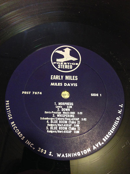 Miles Davis - Early Miles (LP, Comp, RE, RM)