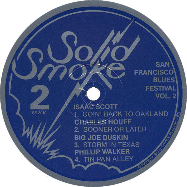 Various - San Francisco Blues Festival Vol. 2 (LP, Album)