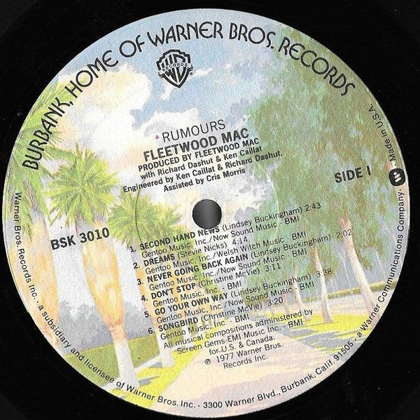 Fleetwood Mac - Rumours (LP, Album, PRC)