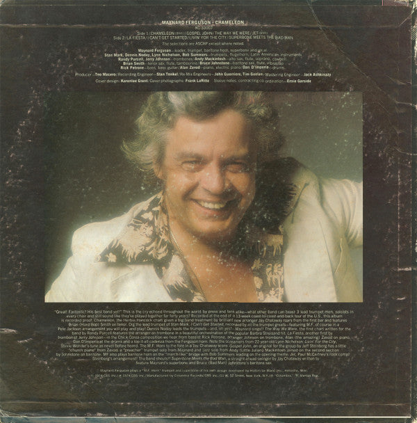 Maynard Ferguson - Chameleon (LP, Album, Pit)