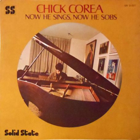 Chick Corea - Now He Sings, Now He Sobs (LP, Album, RE, Gat)