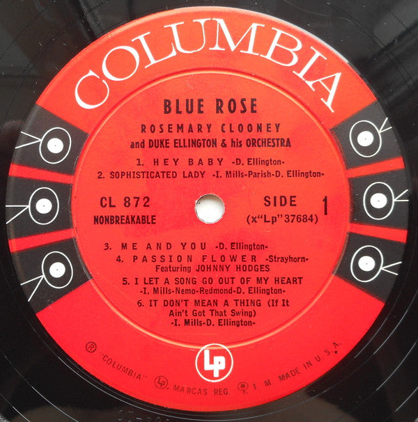 Rosemary Clooney - Blue Rose(LP, Album)