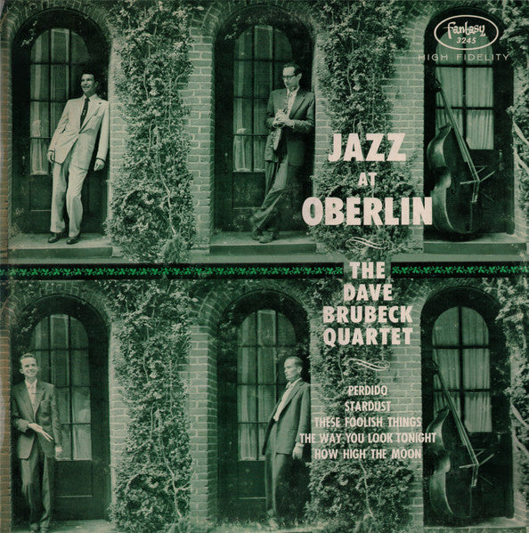 The Dave Brubeck Quartet - Jazz At Oberlin (LP, Album, Mono, RE)