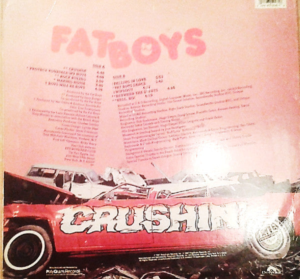 Fat Boys - Crushin' (LP, Album)