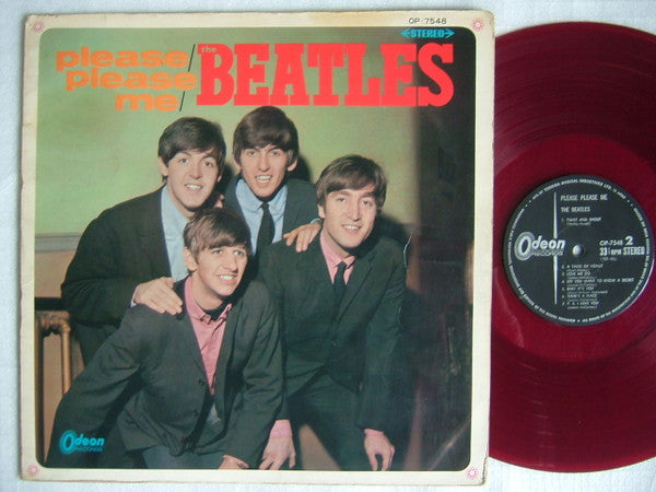 The Beatles - Please Please Me (LP, Album, RE, Red)