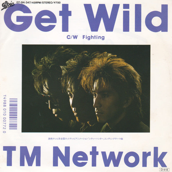 TM Network - Get Wild (7"", Single)