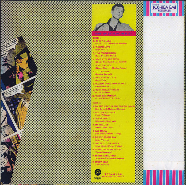 Gene Vincent - Gene Vincent's 20 Greatest (LP, Comp)