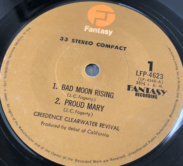 Creedence Clearwater Revival - Bad Moon Rising (7"", EP)