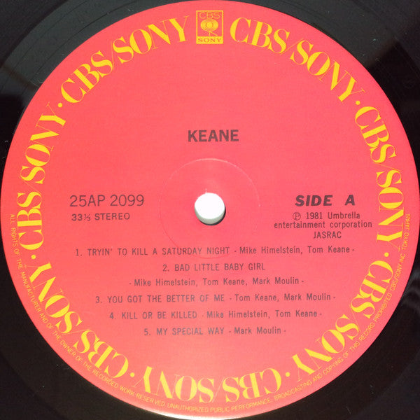 Keane (2) - Keane (LP, Album)