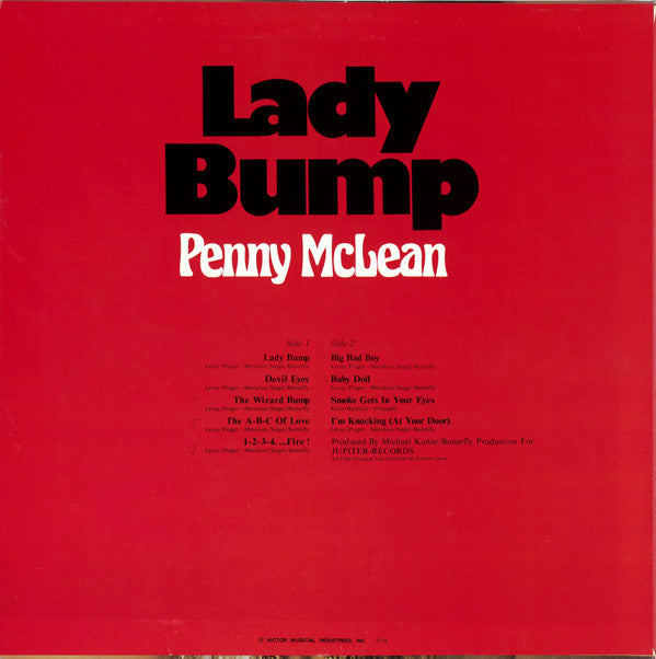 Penny McLean - Lady Bump (LP, Album)