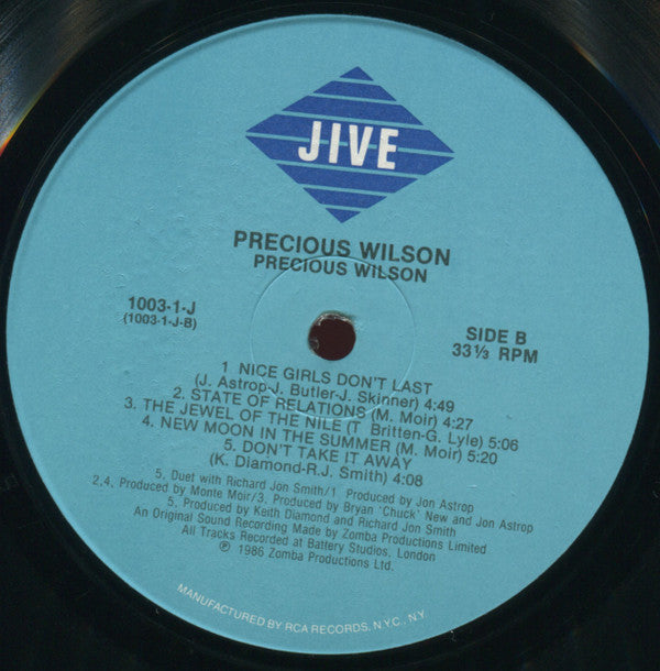 Precious Wilson - Precious Wilson (LP, Album)