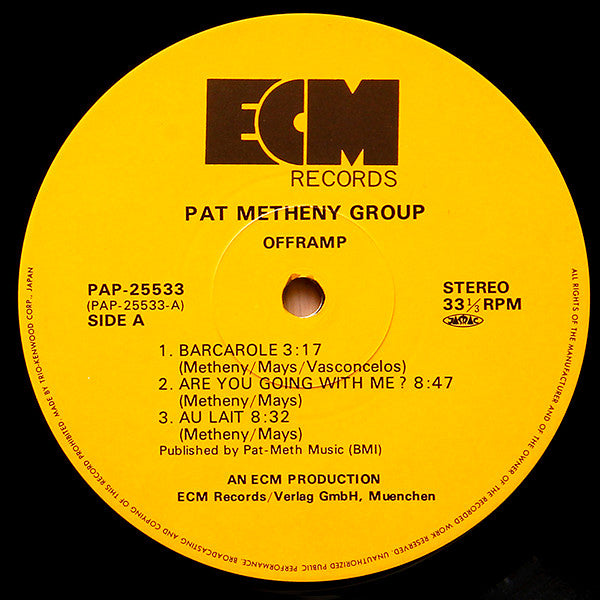 Pat Metheny Group - Offramp (LP, Album)