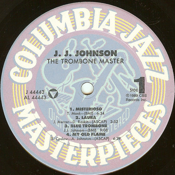 J.J. Johnson - The Trombone Master (LP, Comp, RM)