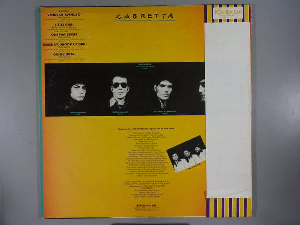 Mink DeVille - Cabretta (LP, Album, Promo)