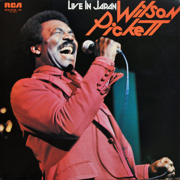 Wilson Pickett - Live In Japan (2xLP, Album)