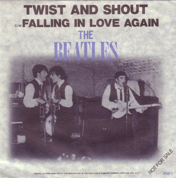 The Beatles - Twist And Shout / Falling In Love Again(7", Single, P...