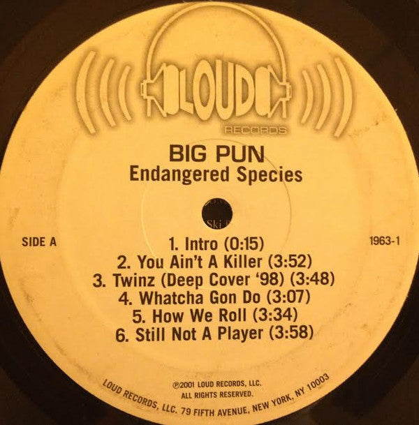 Big Pun* - Endangered Species (2xLP, Comp)