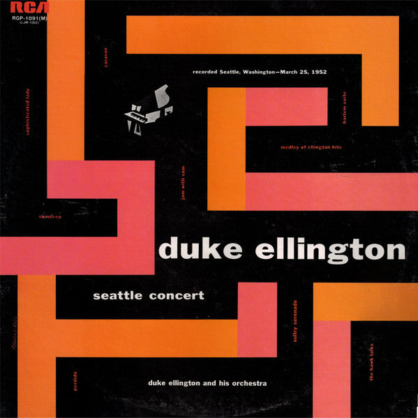 Duke Ellington & His Orchestra* - Seattle Concert (LP, Album, RE)