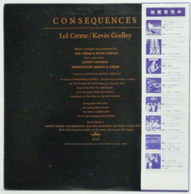 Godley & Creme - Music From Consequences (LP, Comp)